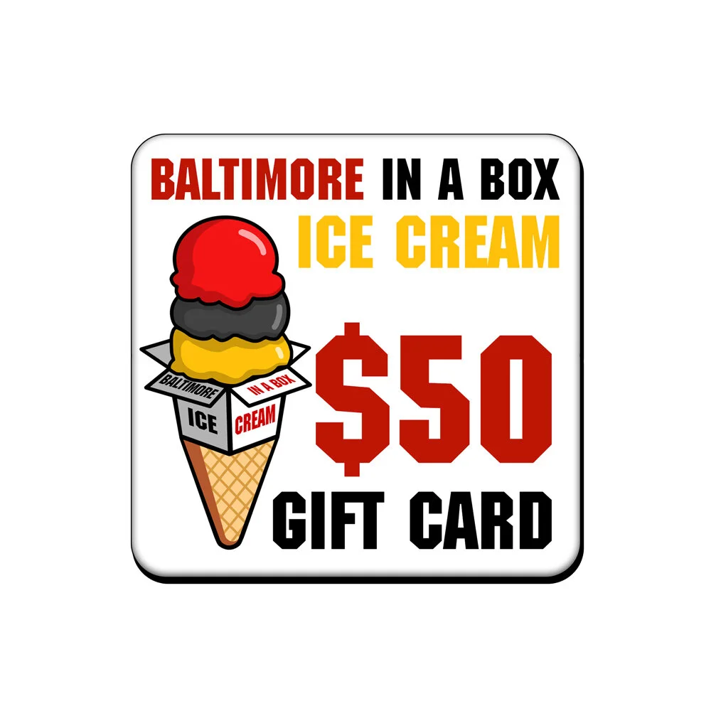 Ice Cream Shop — Baltimore in a Box Ice Cream